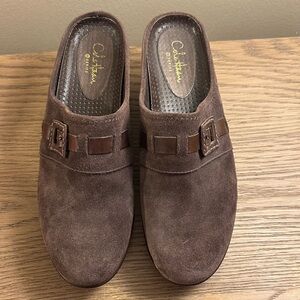 Cole Haan  Dark Brown Suede slip on